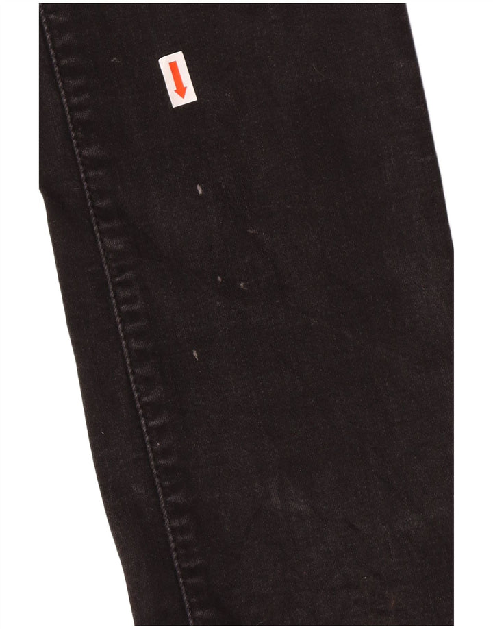 LEVI'S Womens 312 Shaping Slim Jeans W26 L30 Μαύρο βαμβακερό
