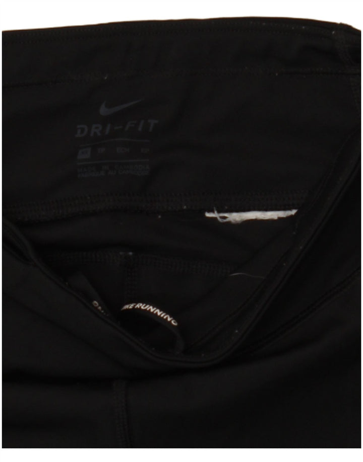 NIKE Womens Dri Fit Leggings UK 4 XS Black