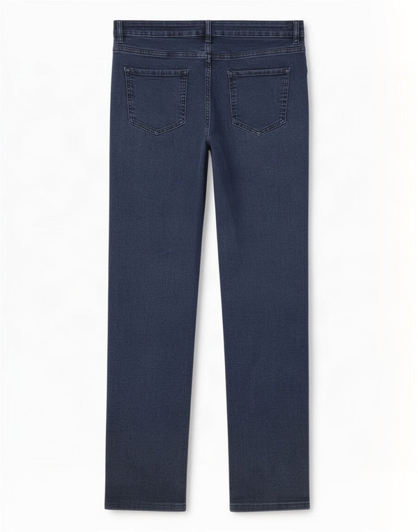 Marks & Spencer Γυναικεία Straight Jeans UK 14 Large W30 L29 Navy Blue