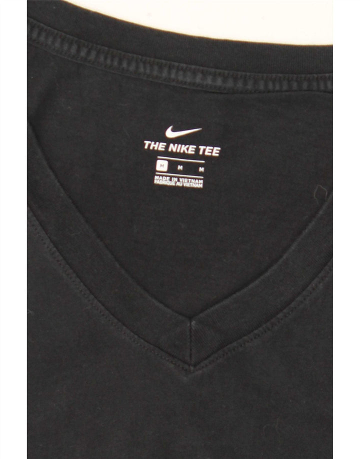 Γυναικείο T-Shirt Nike Top UK 12 Medium Black
