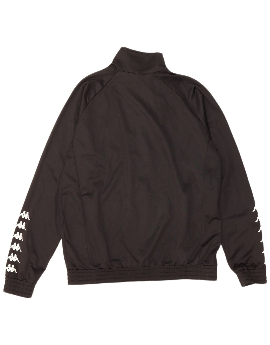 Ανδρική φόρμα γραφική Kappa Top Jacket Large Black Polyester