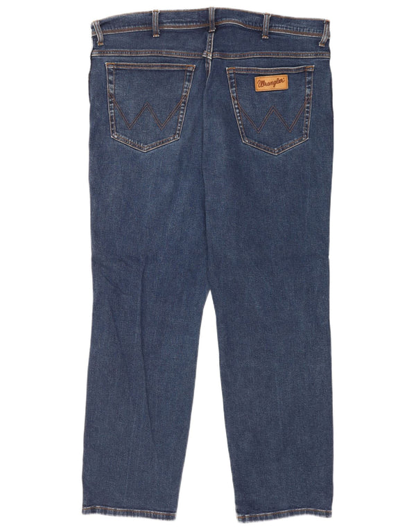 Wrangler Ανδρικό Texas Straight Jeans W42 L32 Μπλε βαμβακερό