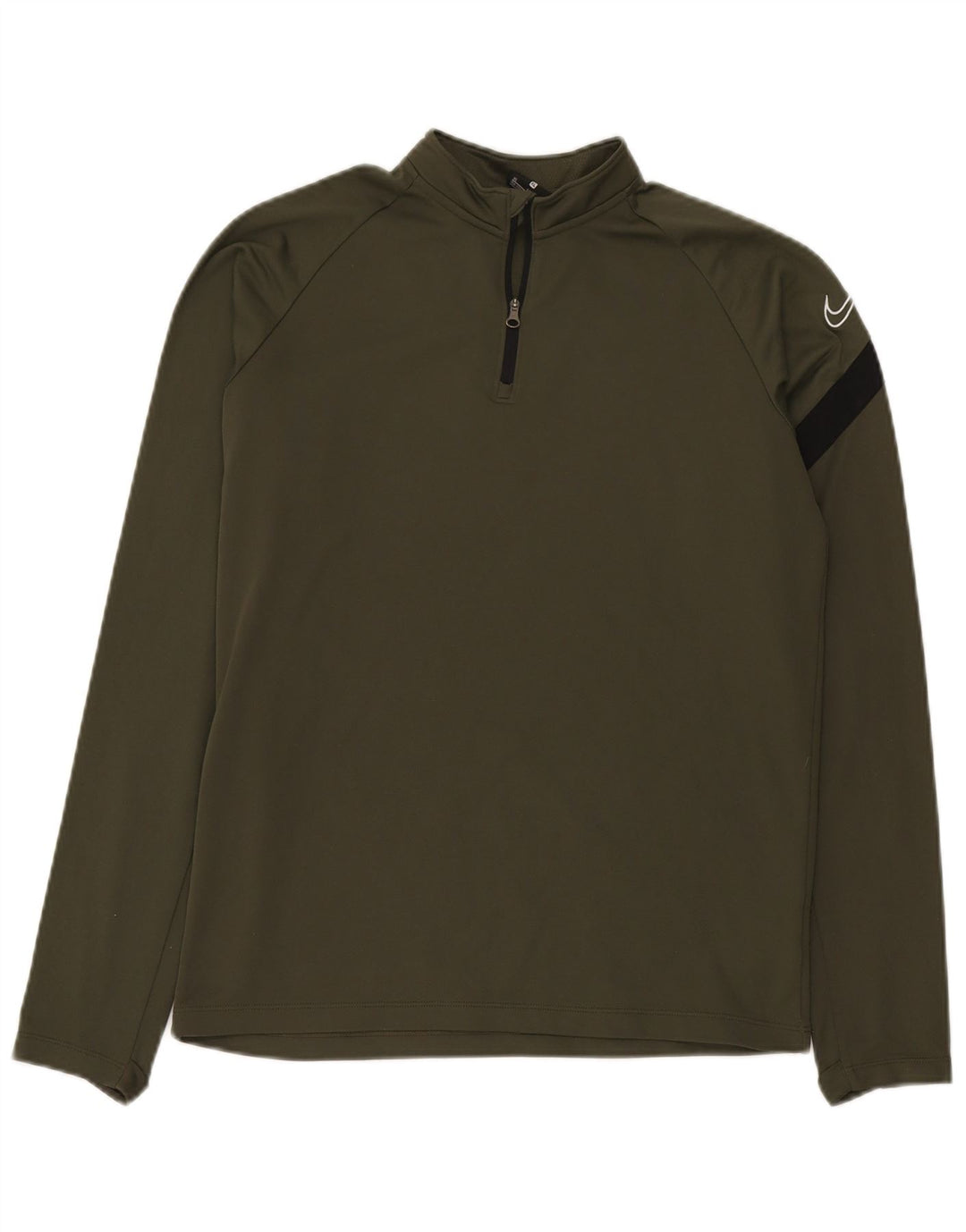 Φόρμα Nike Boys με φερμουάρ πουλόβερ φόρμα 13-14 ετών XL Khaki Colorblock