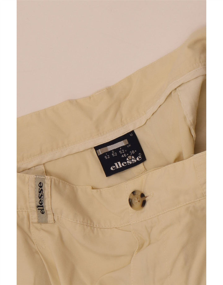 ELLESSE Ανδρικό σορτς Chino με καρφίτσα W36 Μεγάλο Μπεζ