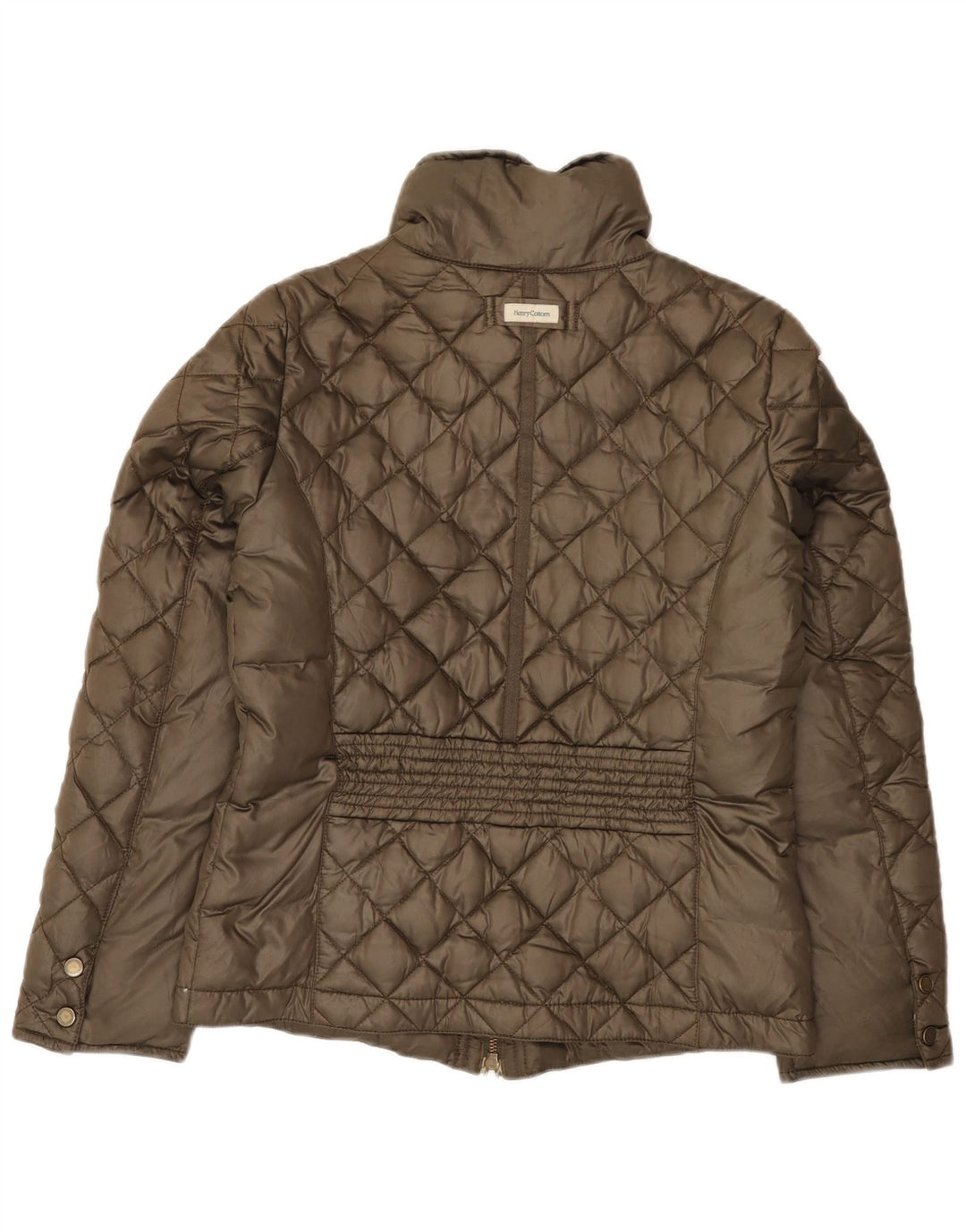 Henry Cottons Γυναικείο μπουφάν με επένδυση IT 42 Medium Khaki Polyester