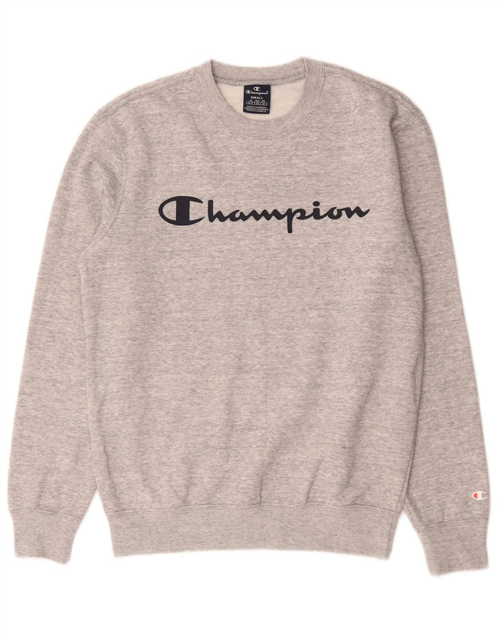 Ανδρικό γραφικό φούτερ Champion Jumper Μικρό Γκρι βαμβακερό