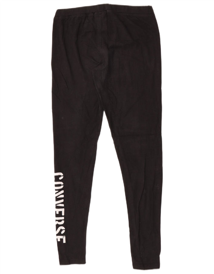 Γυναικεία γραφικά κολάν Converse UK 12 Medium Black