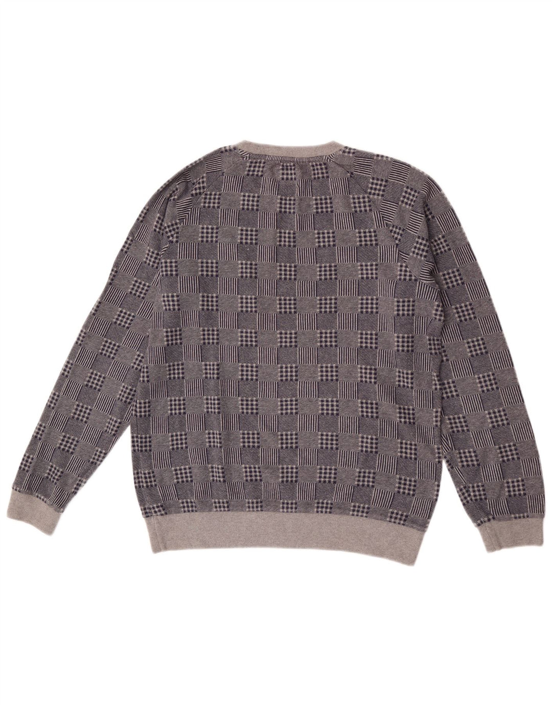 Jack Wills Ανδρικό πουλόβερ με λαιμόκοψη με μεσαίο μπλε ναυτικό συνονθύλευμα