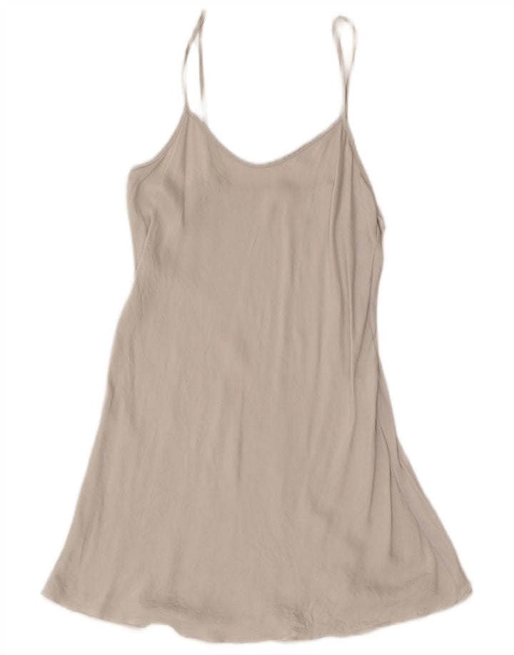 Vintage Γυναικείο Slip Dress UK 10 Small Grey