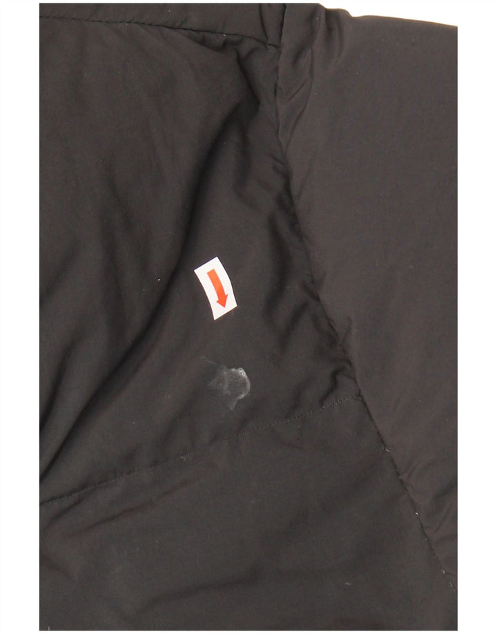 Ανδρικό παλτό Adidas με κουκούλα UK 38 Medium Grey Polyamide