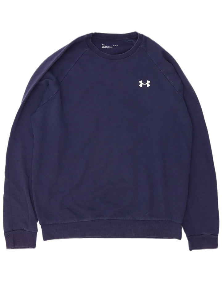 Under Armour Ανδρικό Φούτερ Jumper Μεγάλο Ναυτικό Βαμβακερό