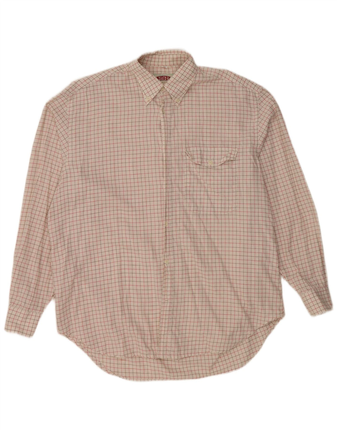 Ανδρικό πουκάμισο VINTAGE 41 μεγάλο λευκό βαμβακερό