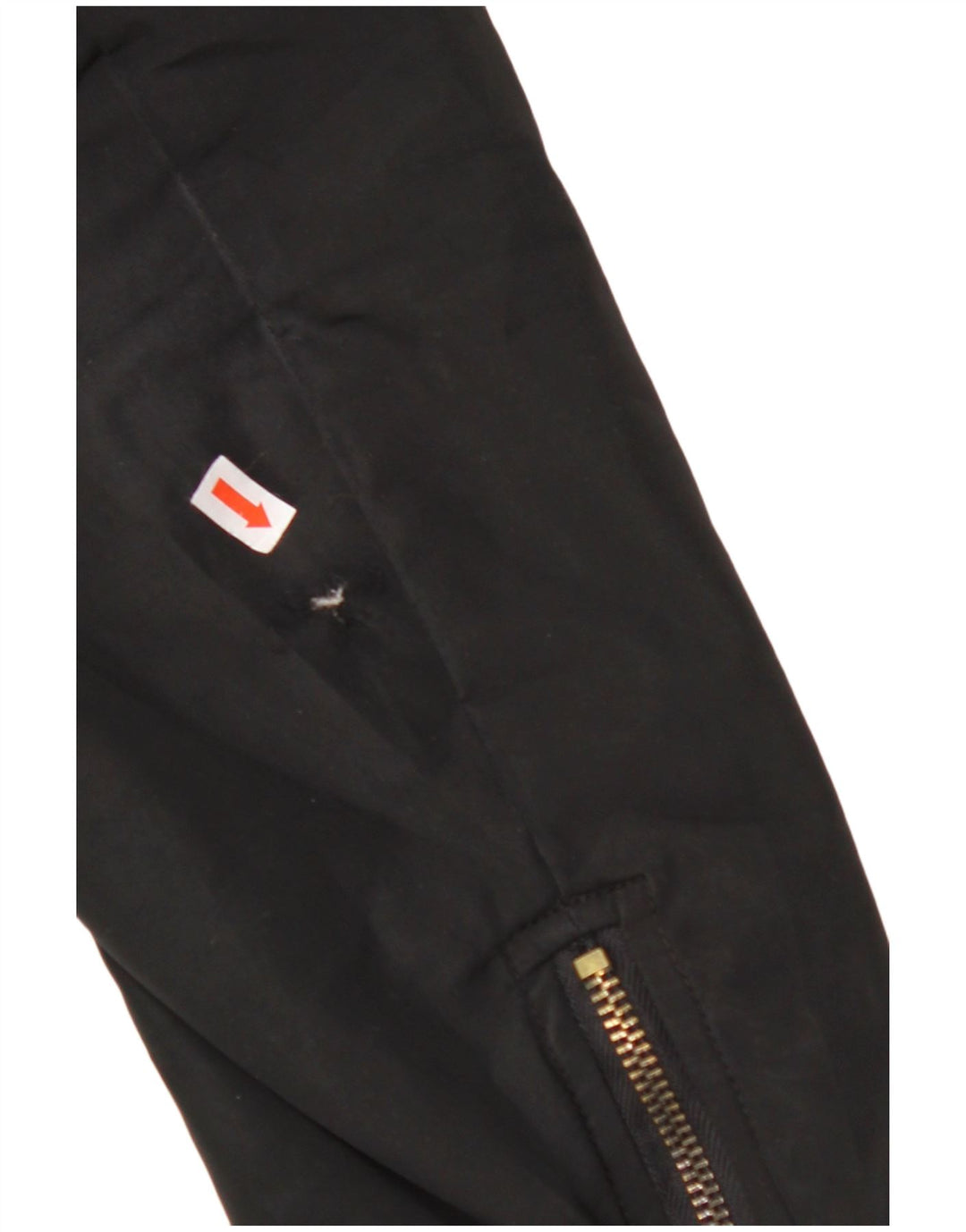 TRUSSARDI JEANS Γυναικείο παλτό αντιανεμικό IT 44 Μεσαίο μαύρο πολυεστέρα