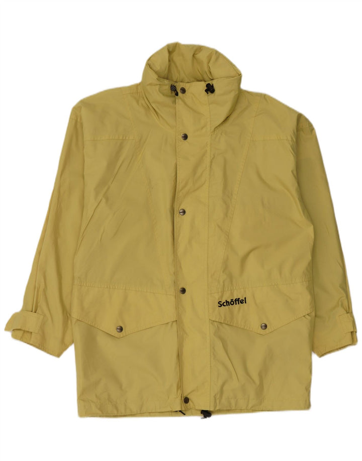 Schoffel Ανδρικό μπουφάν βροχής με κουκούλα UK 36 Small Yellow Polyester