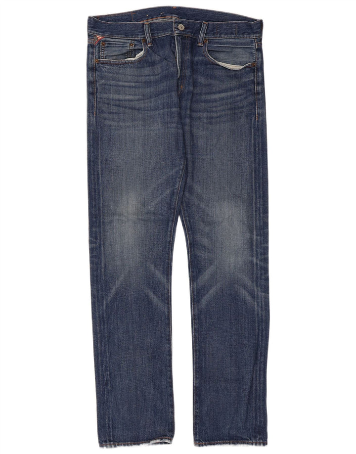 Ανδρικό Slim Jeans Ralph Lauren W34 L34 Μπλε βαμβακερό