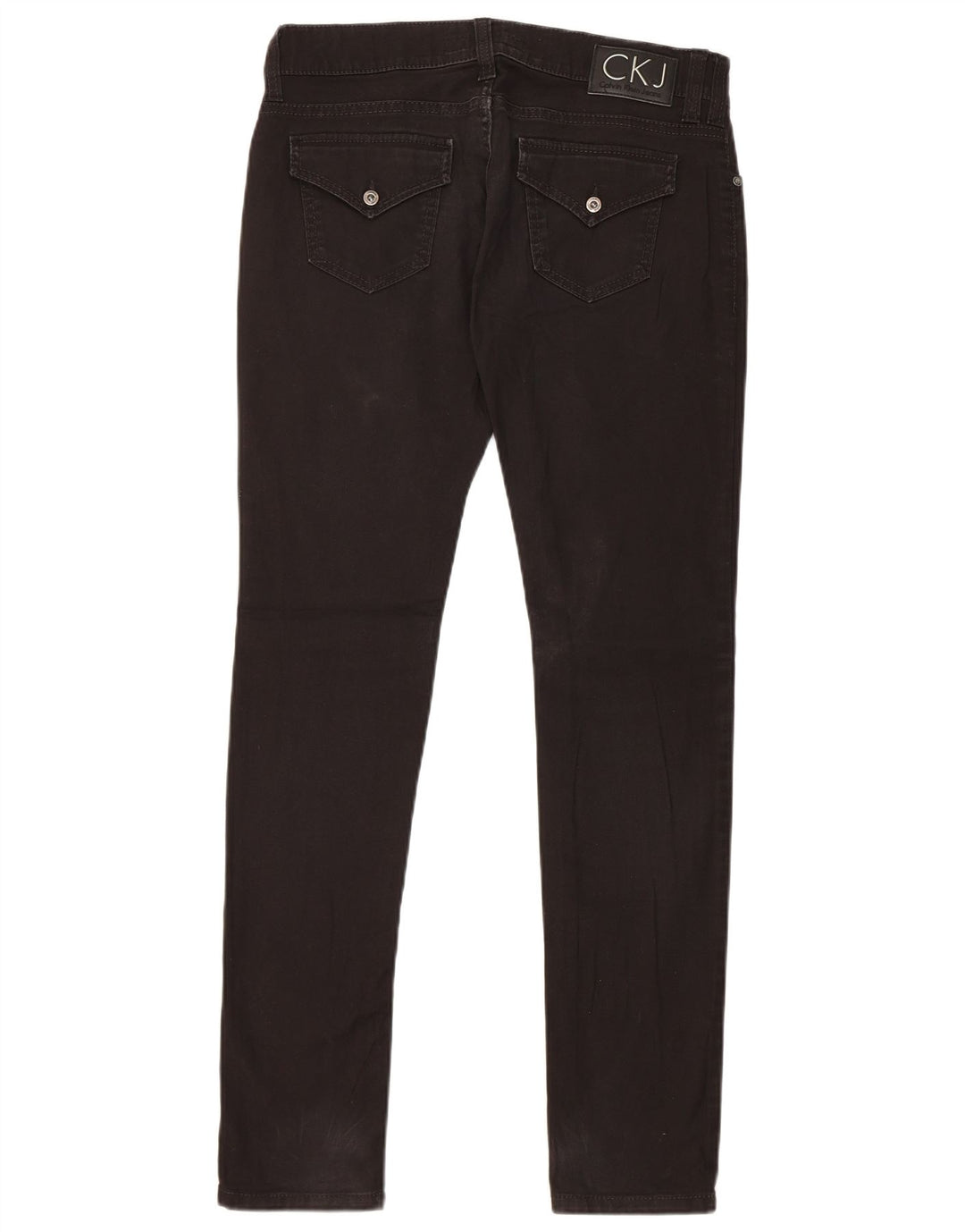 Calvin Klein Γυναικείο Slim Jeans W30 L31 Μαύρο βαμβακερό