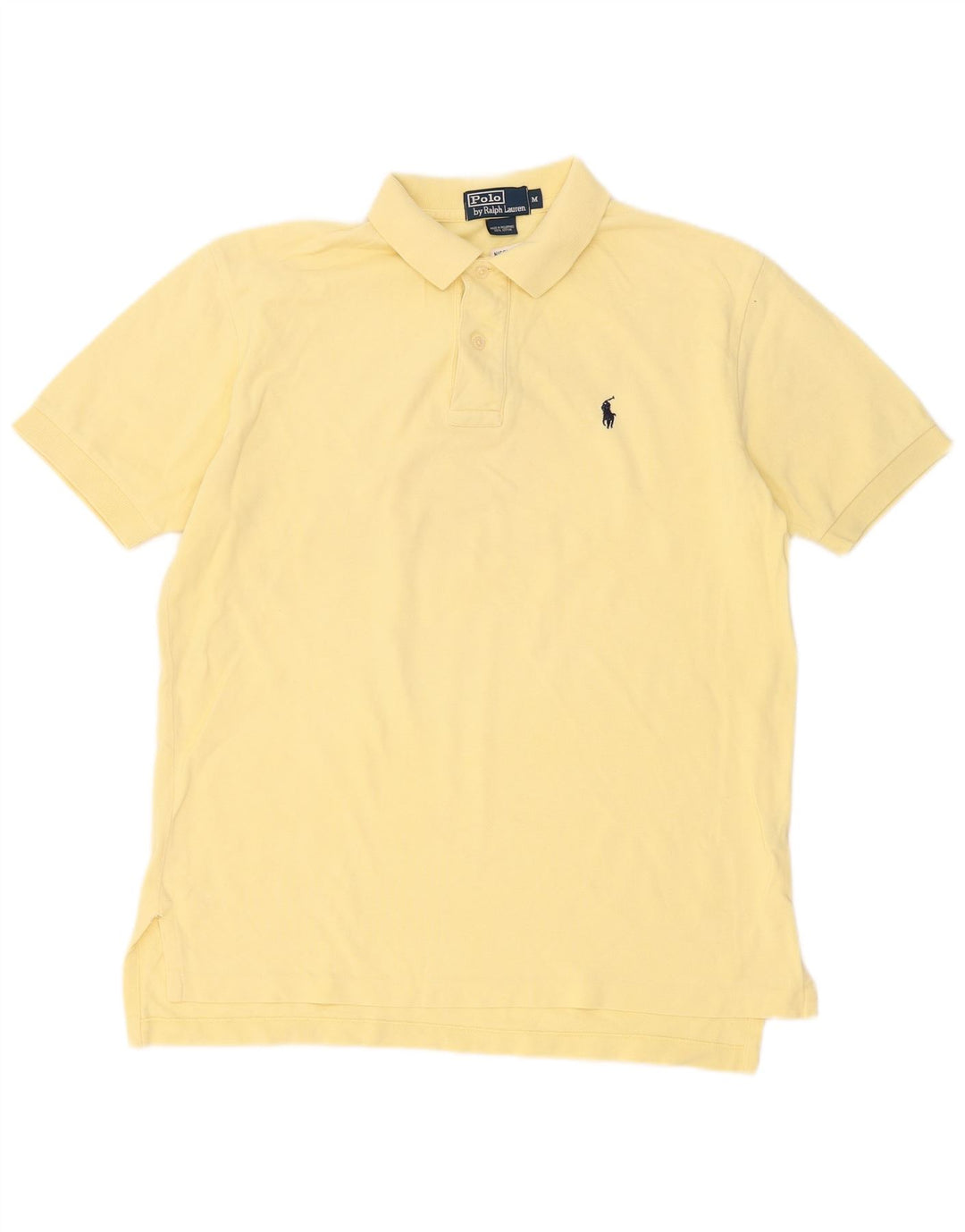 Ανδρικό πουκάμισο Polo Ralph Lauren, μεσαίο κίτρινο βαμβακερό