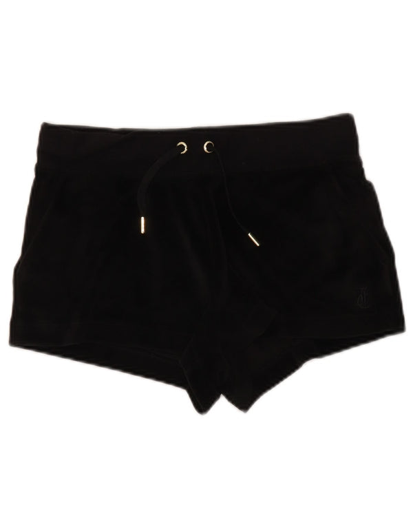 Γυναικείο αθλητικό σορτς JUICY COUTURE UK 10 Small Black Polyester