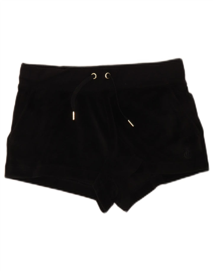 Γυναικείο αθλητικό σορτς JUICY COUTURE UK 10 Small Black Polyester