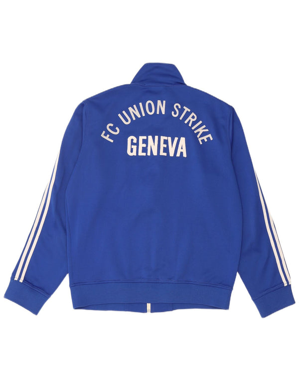 SCOTCH & SODA Mens Graphic Tracksuit Top Jacket Large Blue