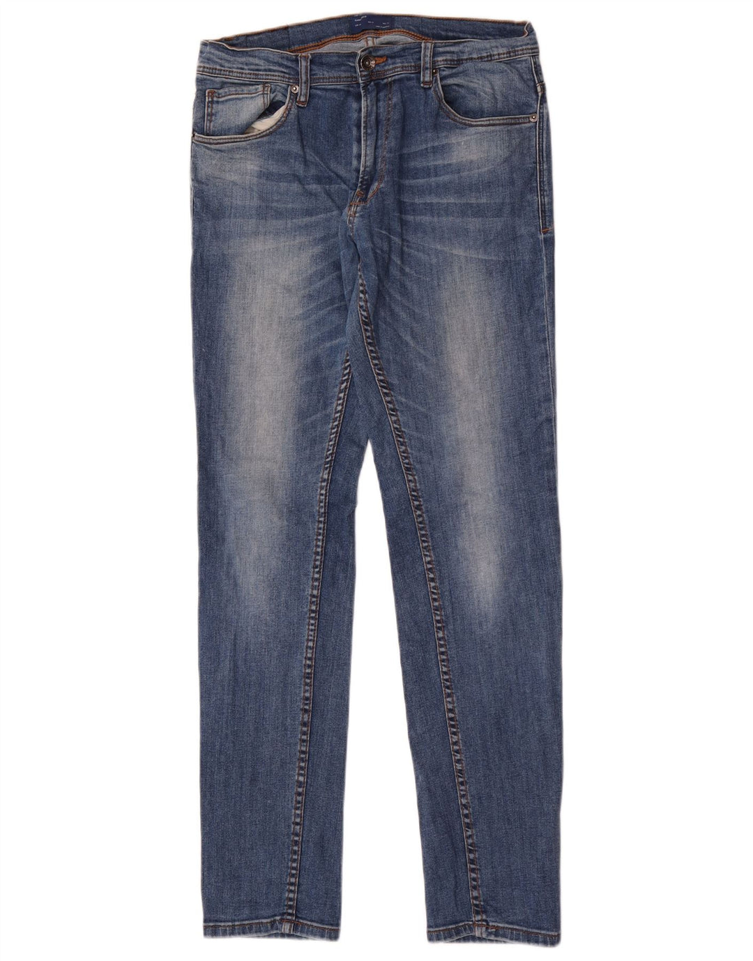 Zara Ανδρικό Slim Jeans EU 40 Medium W31 L32 Μπλε βαμβακερό