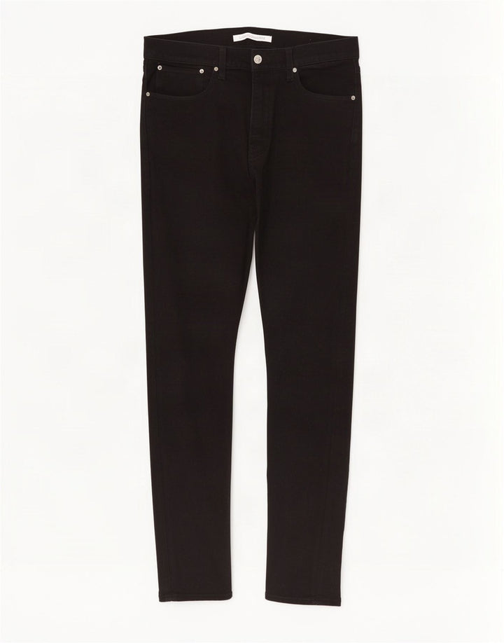 Calvin Klein Ανδρικό Slim Jeans W32 L34 Μαύρο βαμβακερό