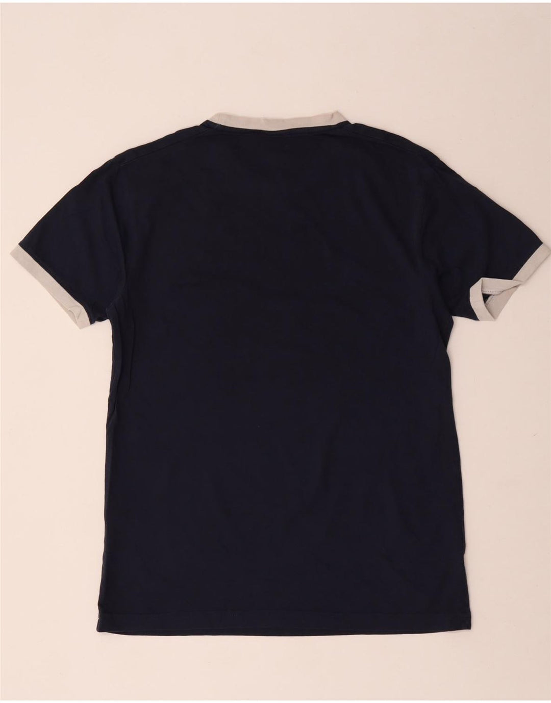 Ανδρικό γραφικό T-Shirt Ellesse Top Medium Navy Blue από βαμβάκι
