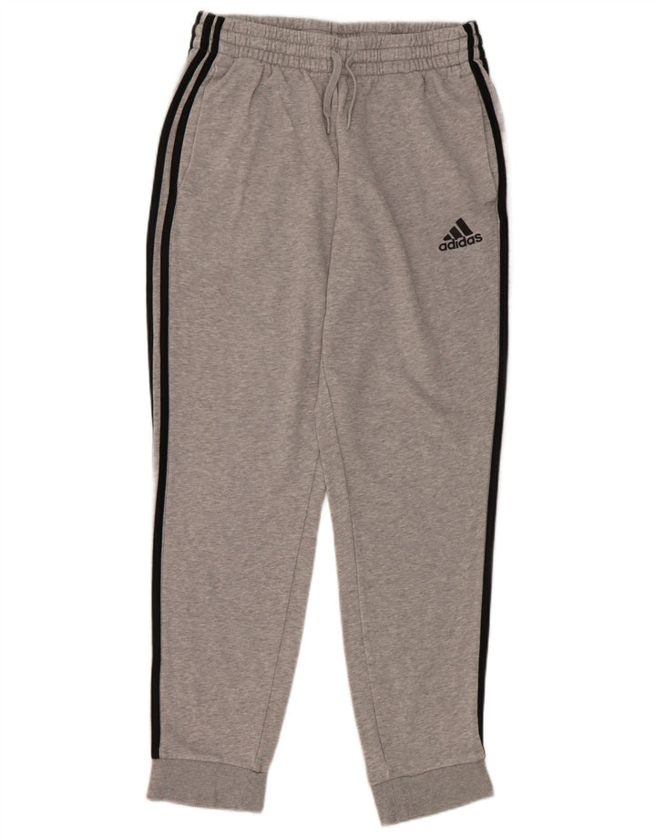 Ανδρική φόρμα Adidas Παντελόνι Joggers Βαμβακερό μεσαίο γκρι