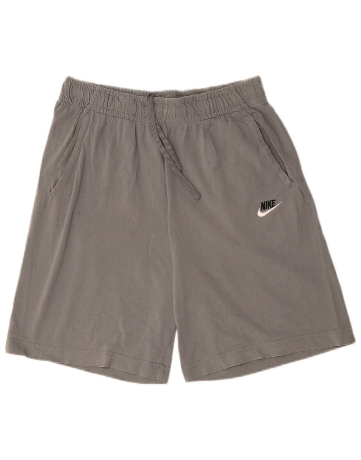 Ανδρικό αθλητικό σορτς Nike, μεσαίο γκρι βαμβακερό