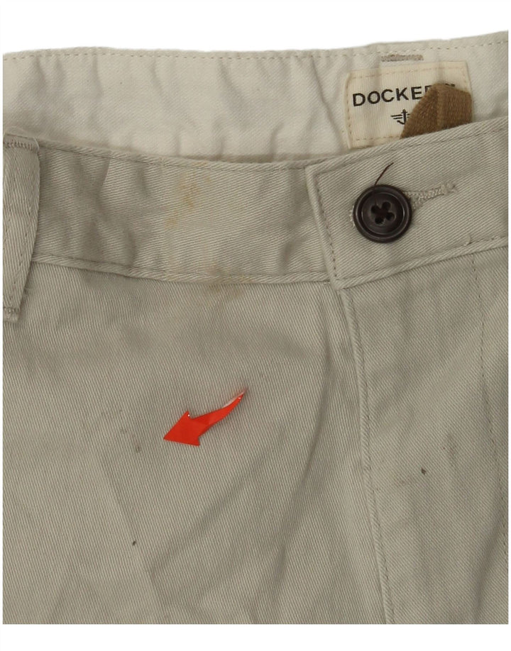 DOCKERS Ανδρικό σορτς Cargo W33 Βαμβακερό μεσαίο μπεζ