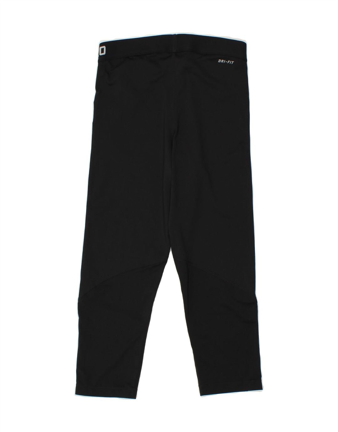 NIKE Womens Graphic Leggings UK 12 Medium  Black Polyester Vintage Nike and Second-Hand Nike from Messina Hembry 