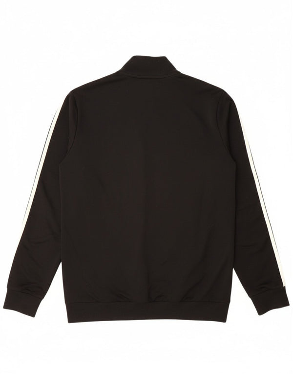 ADIDAS Boys Aeroready αθλητική φόρμα μπουφάν 15-16 ετών μαύρο χρώμα