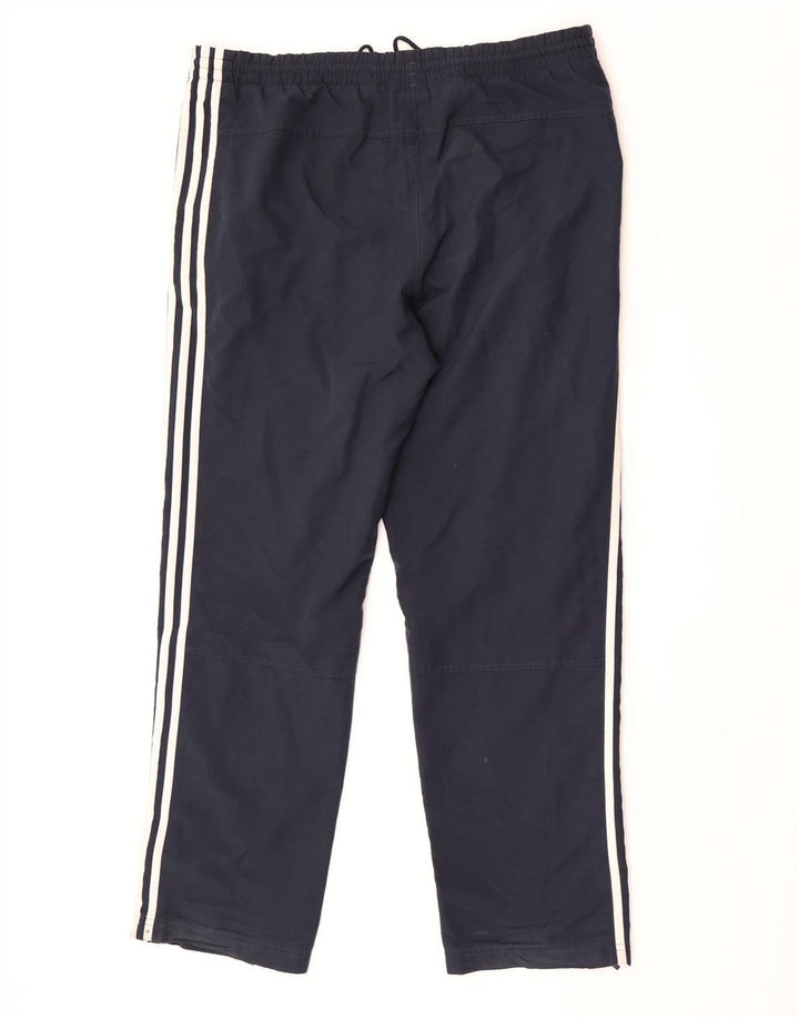 Ανδρική αθλητική φόρμα Adidas Παντελόνι μεσαίου μπλε ναυτικού πολυεστέρα