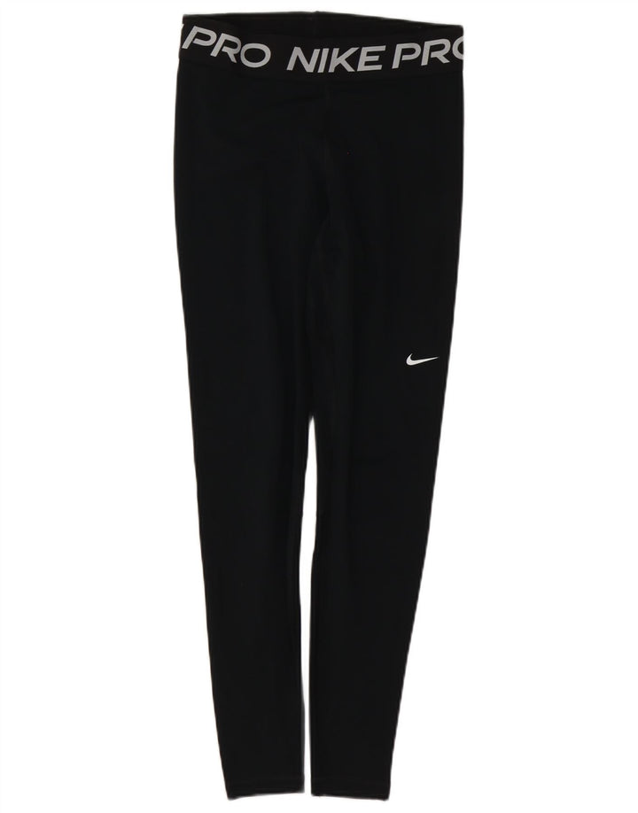 Γυναικεία κολάν Nike Dri Fit Graphic UK 12 Medium Black