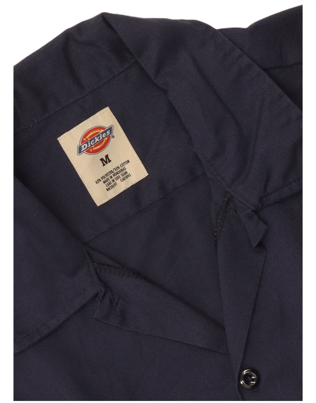 Ανδρικό πουκάμισο Dickies με μεσαίο μπλε ναυτικό πολυεστέρα