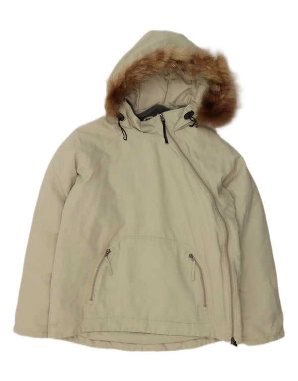 Woolrich Γυναικείο μπουφάν με κουκούλα UK 18 XL πράσινο νάιλον
