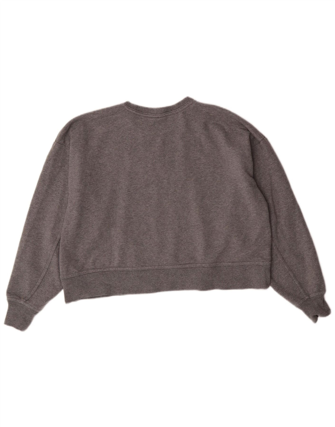 Γυναικείο γραφικό υπερμεγέθη φούτερ Nike Dri Fit Jumper UK 10 Small Grey