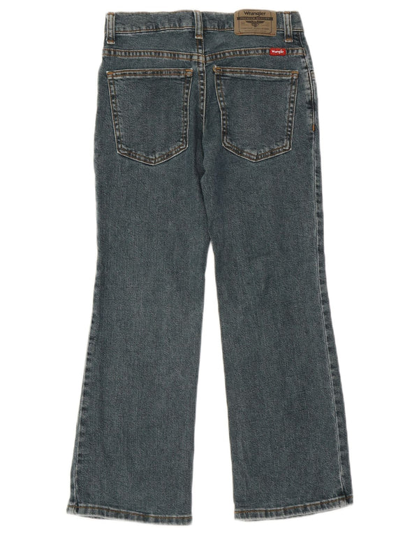 Wrangler Boys Classic Fit Bootcut Jeans 9-10 ετών W26 L24 Μπλε βαμβακερό