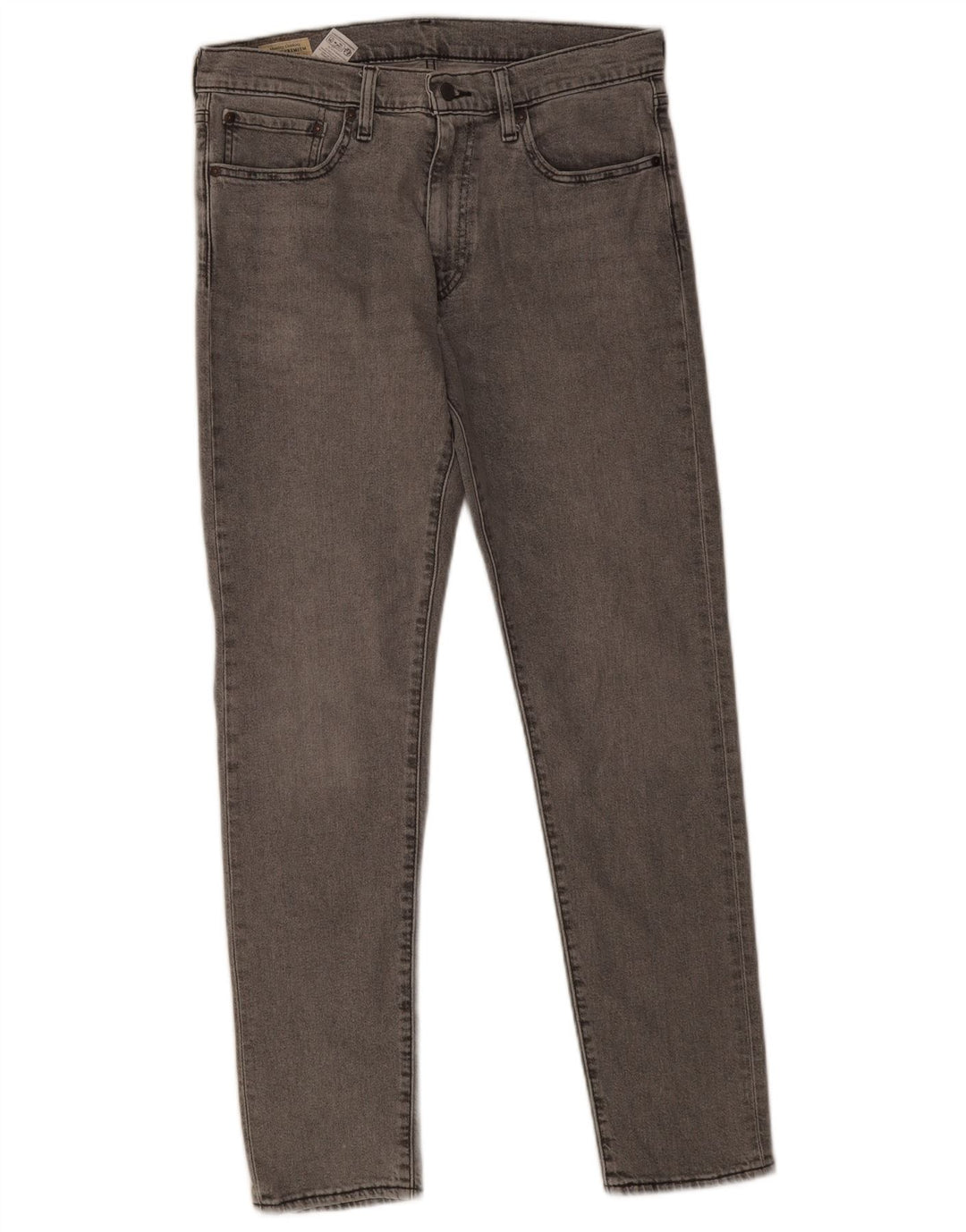 Levi's Mens 512 Slim Tapered Jeans W33 L32 Γκρι βαμβακερό