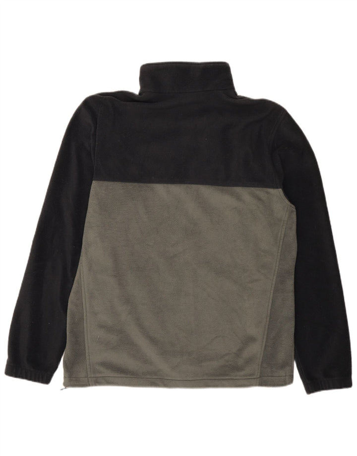 Columbia Ανδρικό Fleece Jacket UK 40 Large Grey Colourblock Polyester