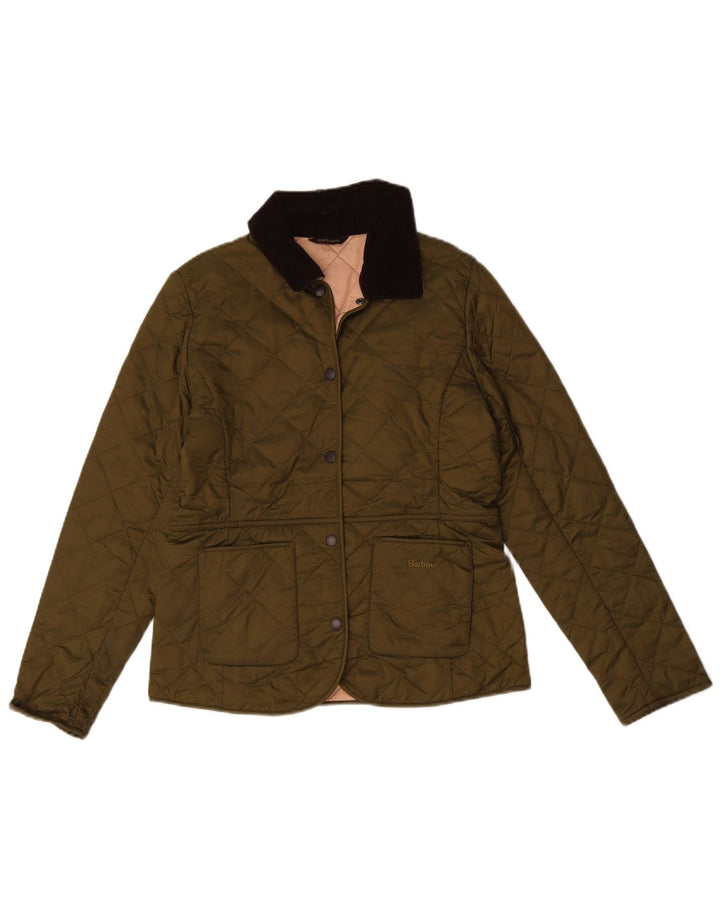 Γυναικείο καπιτονέ μπουφάν Barbour UK 10 Small Khaki