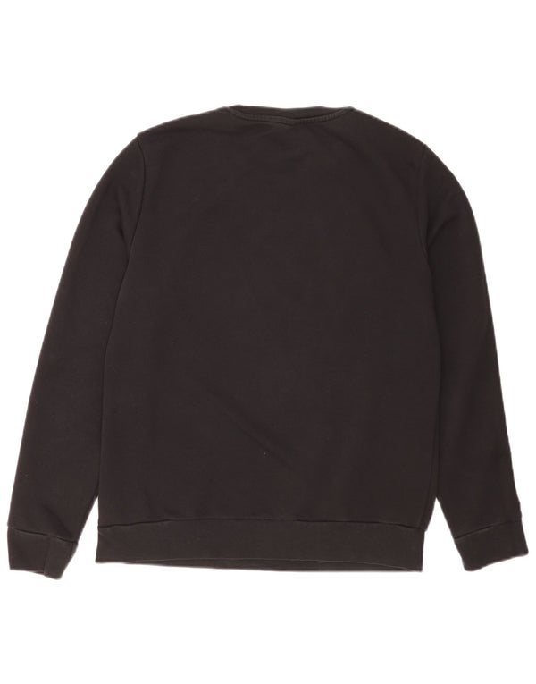 Γυναικεία γραφική φούτερ Adidas Jumper UK 12/14 Medium Black Sports