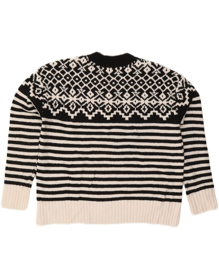 Marks & Spencer Γυναικείο πουλόβερ με λαιμόκοψη UK 14 Medium Black