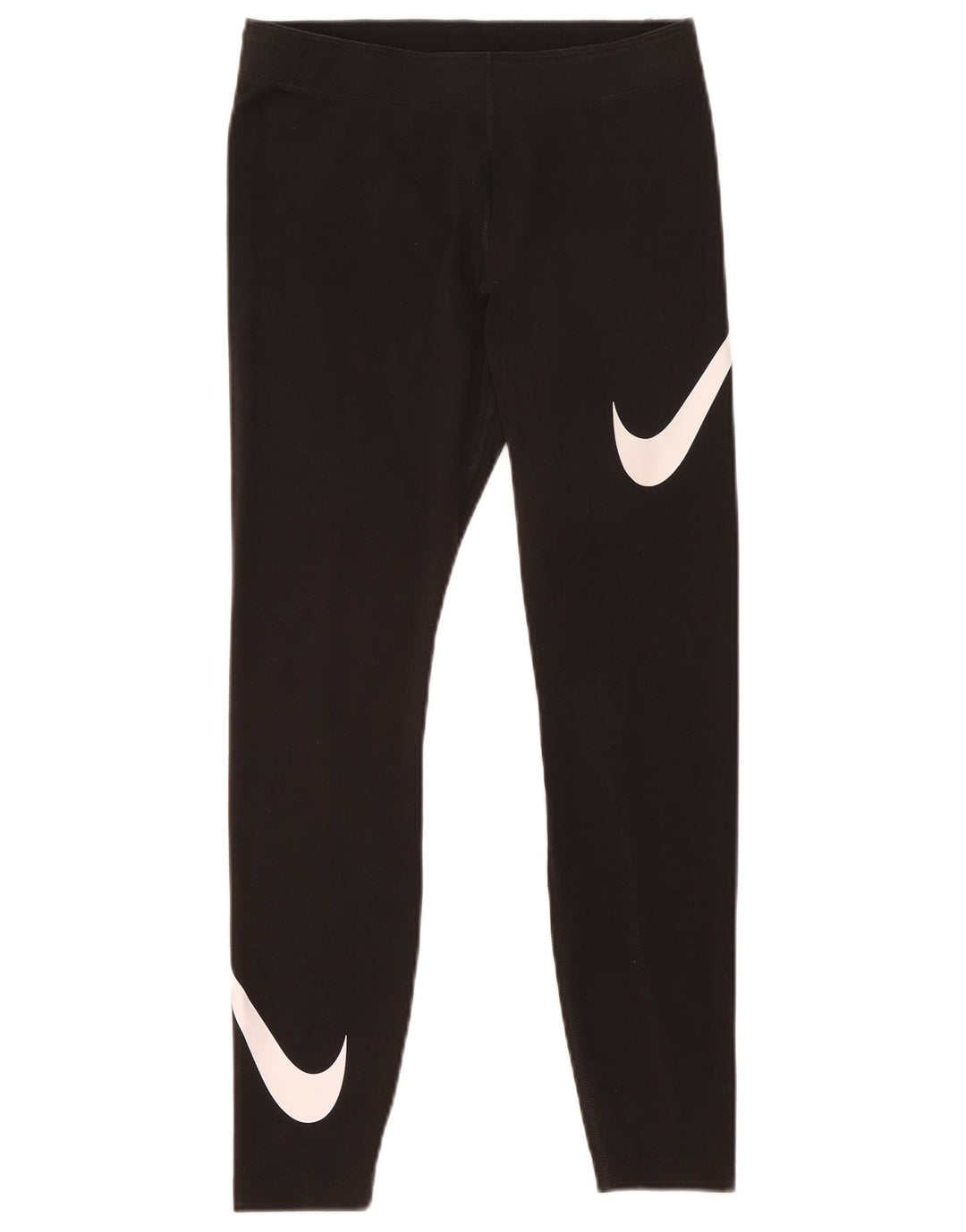 Γυναικεία γραφικά κολάν Nike UK 12 μεσαίο μαύρο βαμβακερό