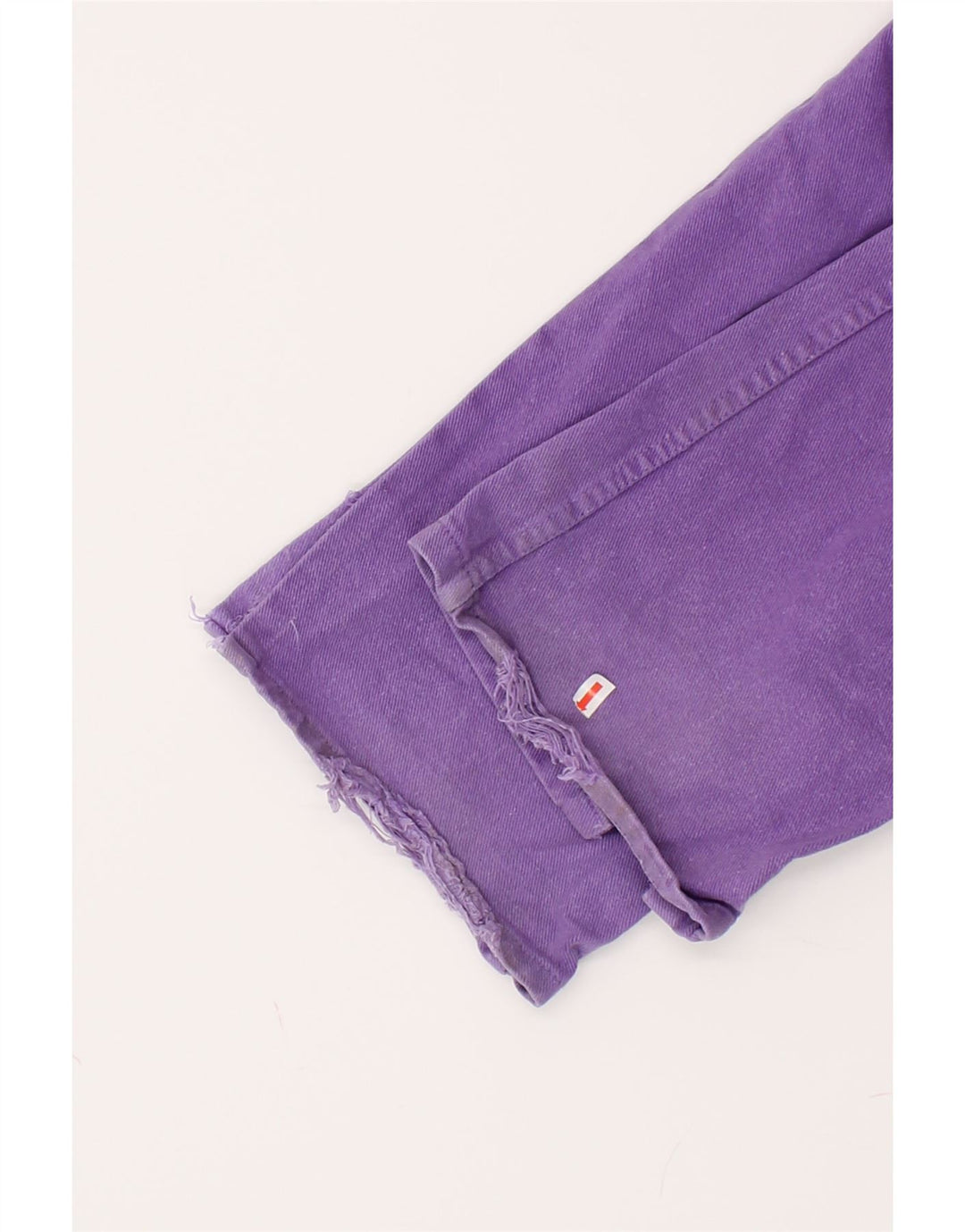 LEVI'S Womens Straight Jeans W27 L36 Purple Cotton Vintage Levi's and Second-Hand Levi's from Messina Hembry 