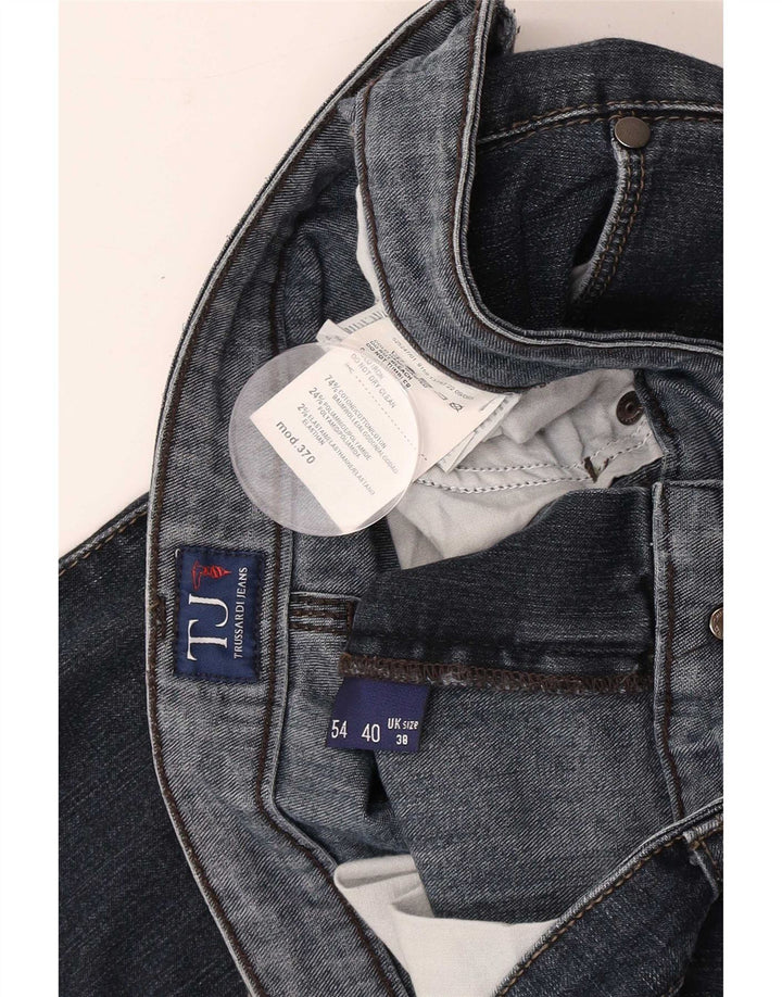 Ανδρικό τζιν Trussardi Slim W38 L34 Μπλε βαμβακερό