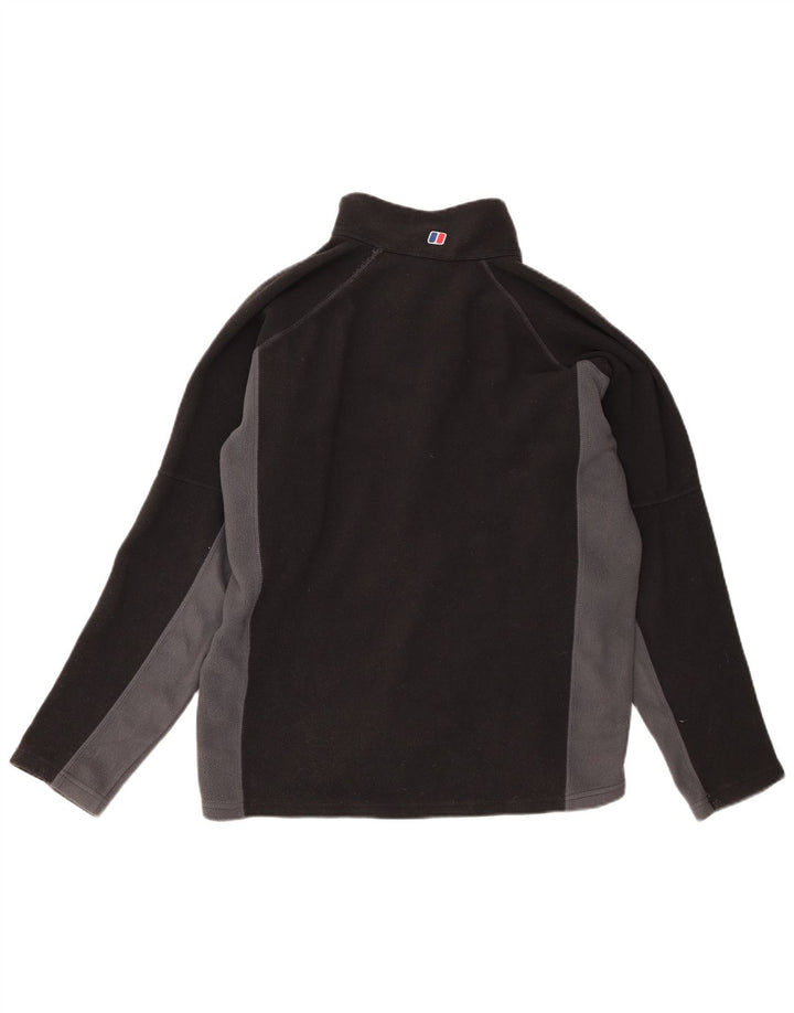 Ανδρικό φερμουάρ Berghaus Fleece Jumper με μεγάλο μαύρο χρώμα πολυεστέρα
