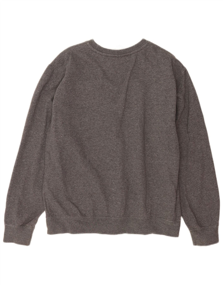 Ανδρικό φούτερ Nike Jumper, μεσαίο γκρι βαμβακερό