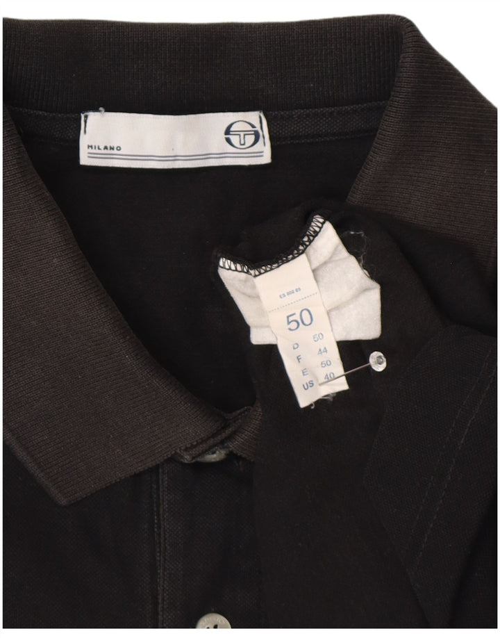 Ανδρικό πουκάμισο Polo Sergio Tacchini IT 50 Medium Black