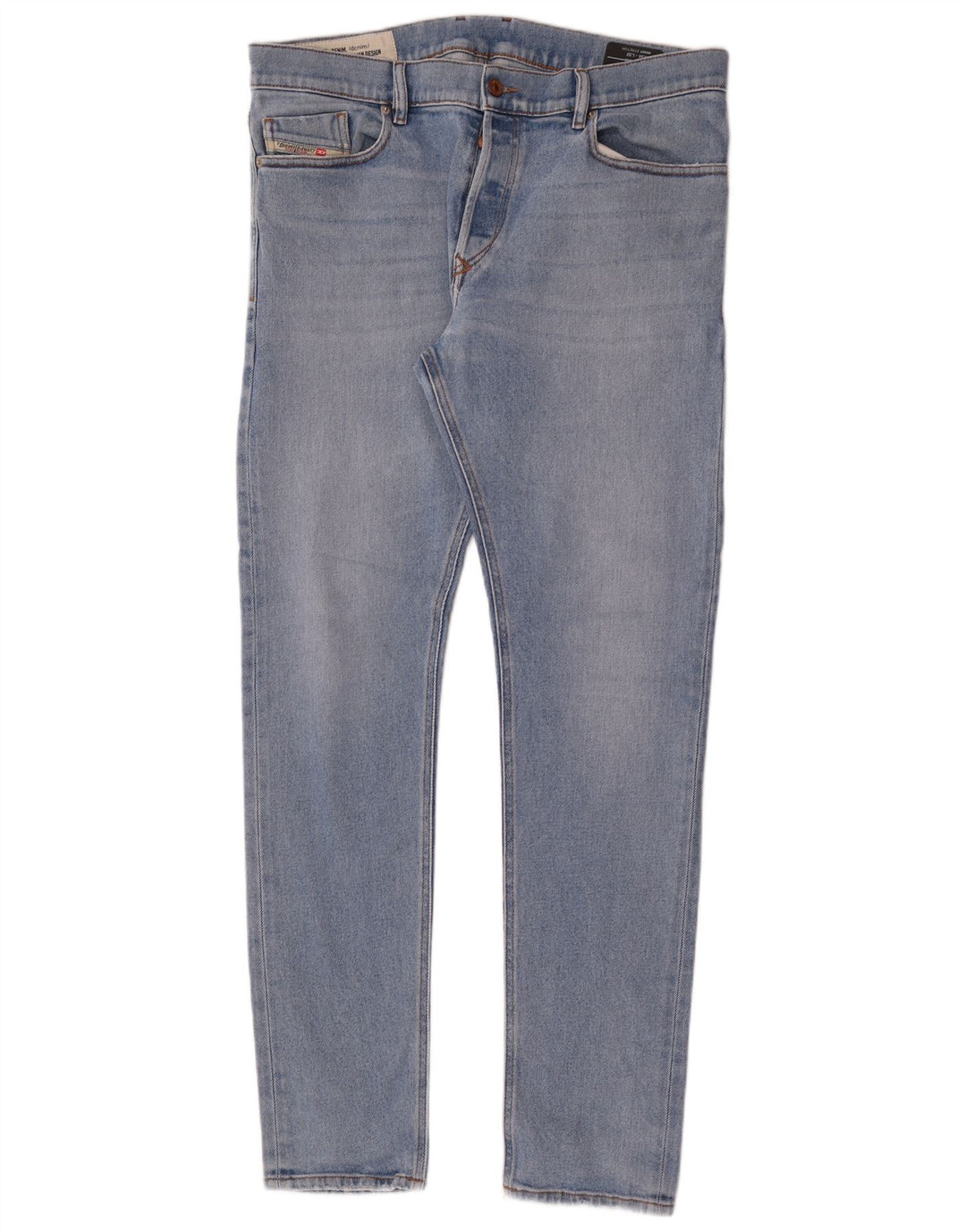 Diesel Ανδρικό Slim Jeans W34 L34 Μπλε Βαμβακερό